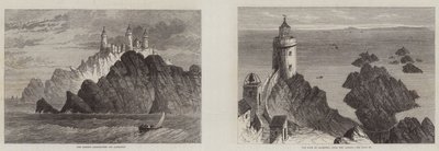 Lighthouses of Alderney by Samuel Read